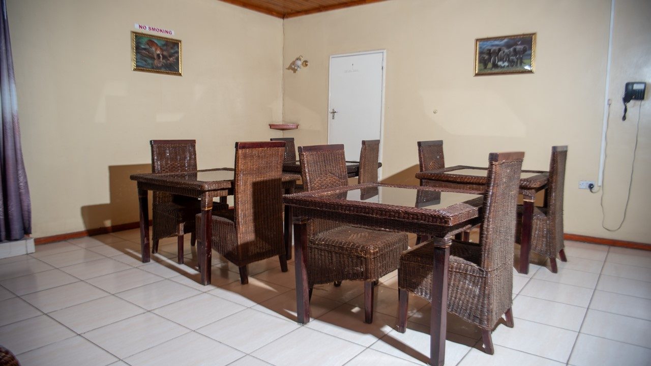Conference and dining room at Afro Lodges & Motels